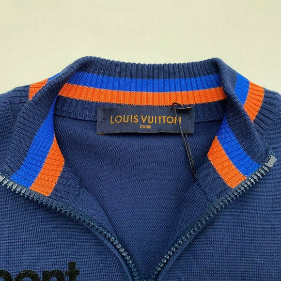 New LouisVuitton Multi Logo LongSleeve Cycling Top - Picture 6 of 9